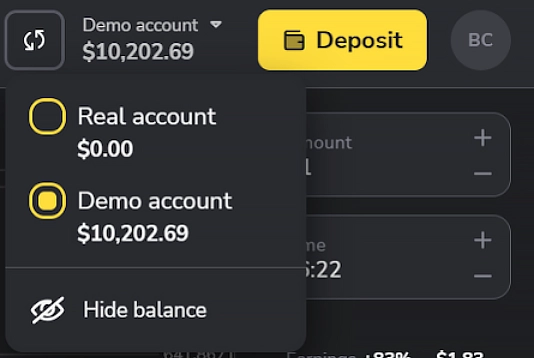 from demo to real trading